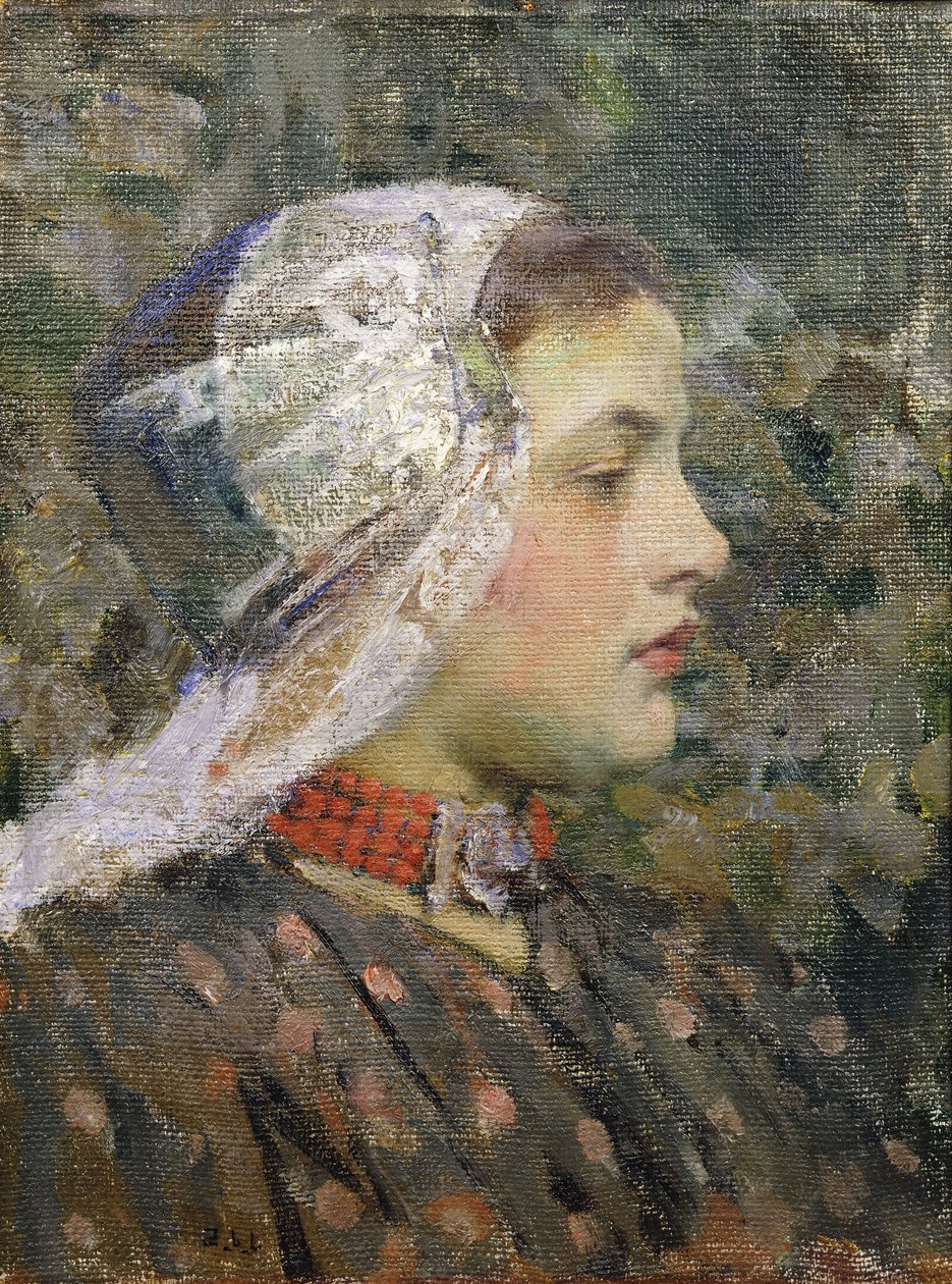 Portret kotka, autorstwa James Jebusa Shannon