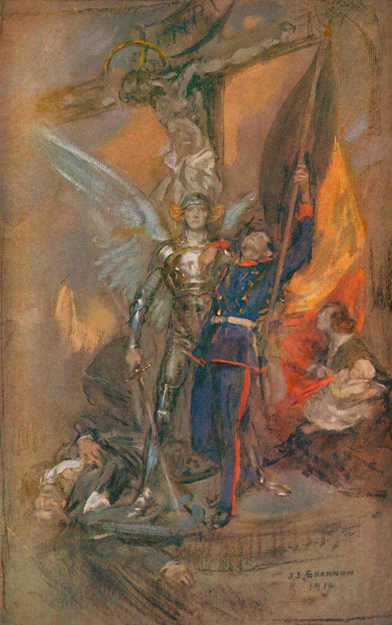 Św. Michał z Belgii, 1914, 1914 autorstwa James Jebusa Shannon
