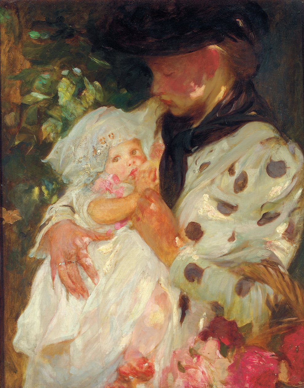 Dziewczyna-kwiat autorstwa James Jebusa Shannon