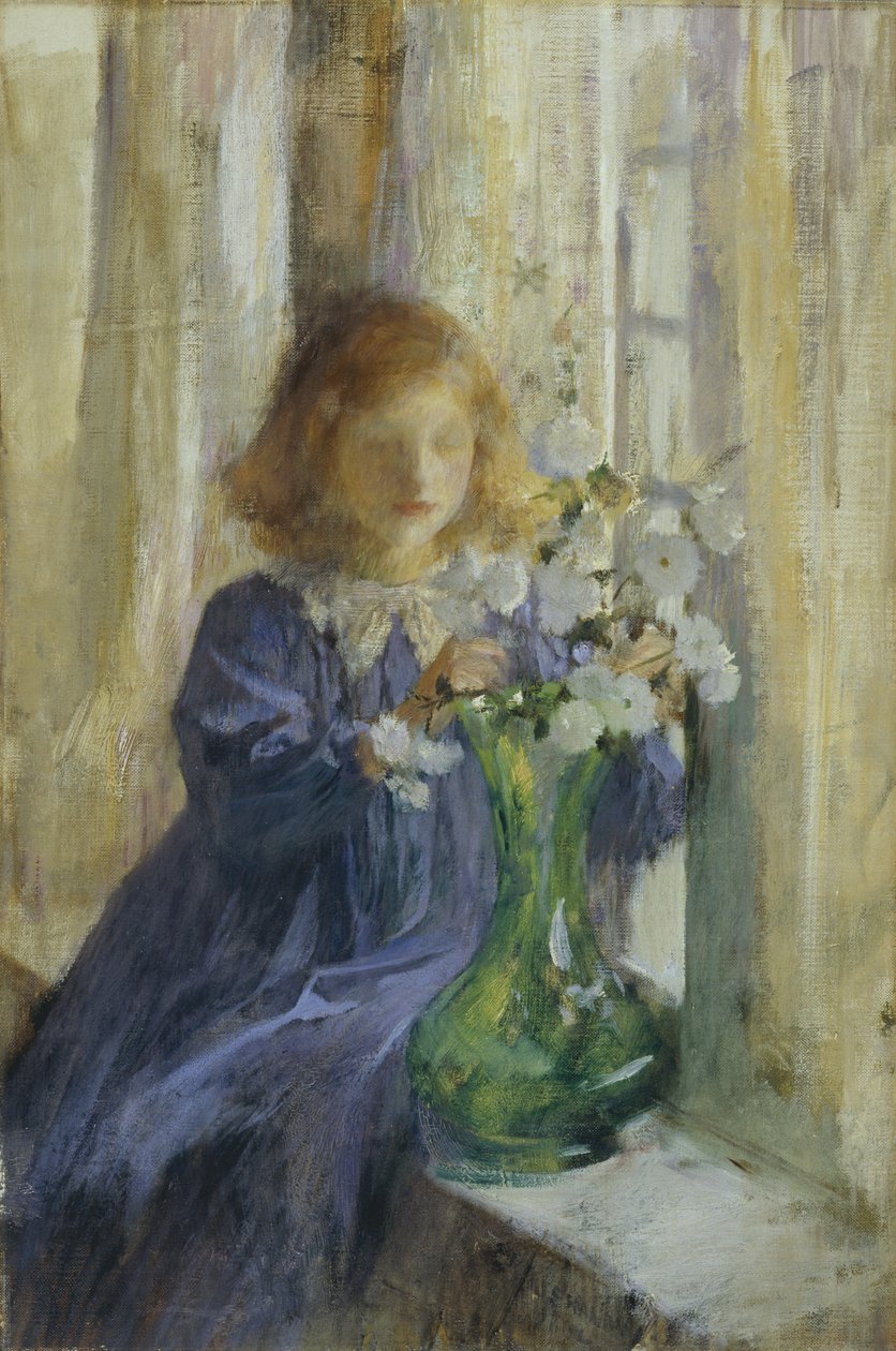 Zielona waza (olej na płótnie) autorstwa James Jebusa Shannon