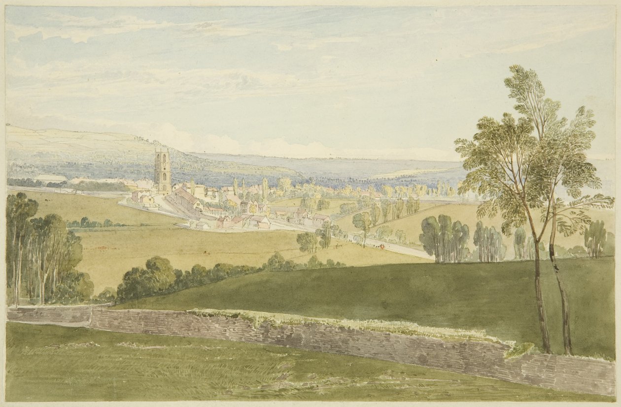 Keynsham z Durley Hill autorstwa James Johnson