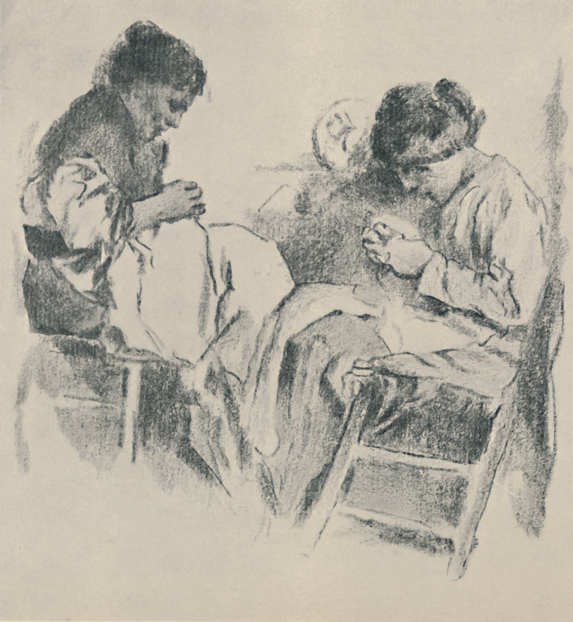 Hiszpańskie szwaczki, 1919 autorstwa James Kerr Lawson