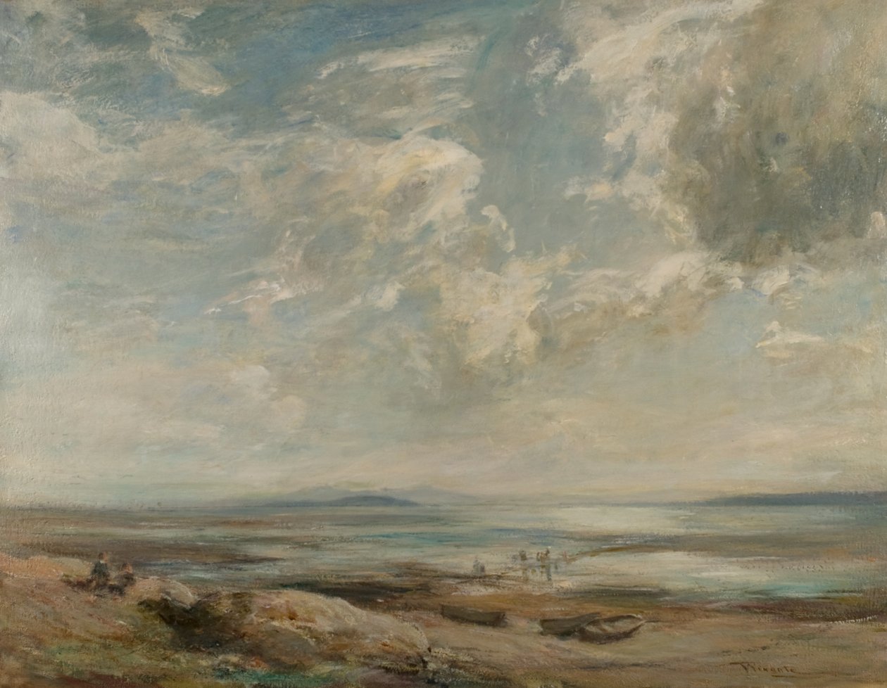 Fairlie Sands (olej na płótnie) autorstwa James Lawton Wingate