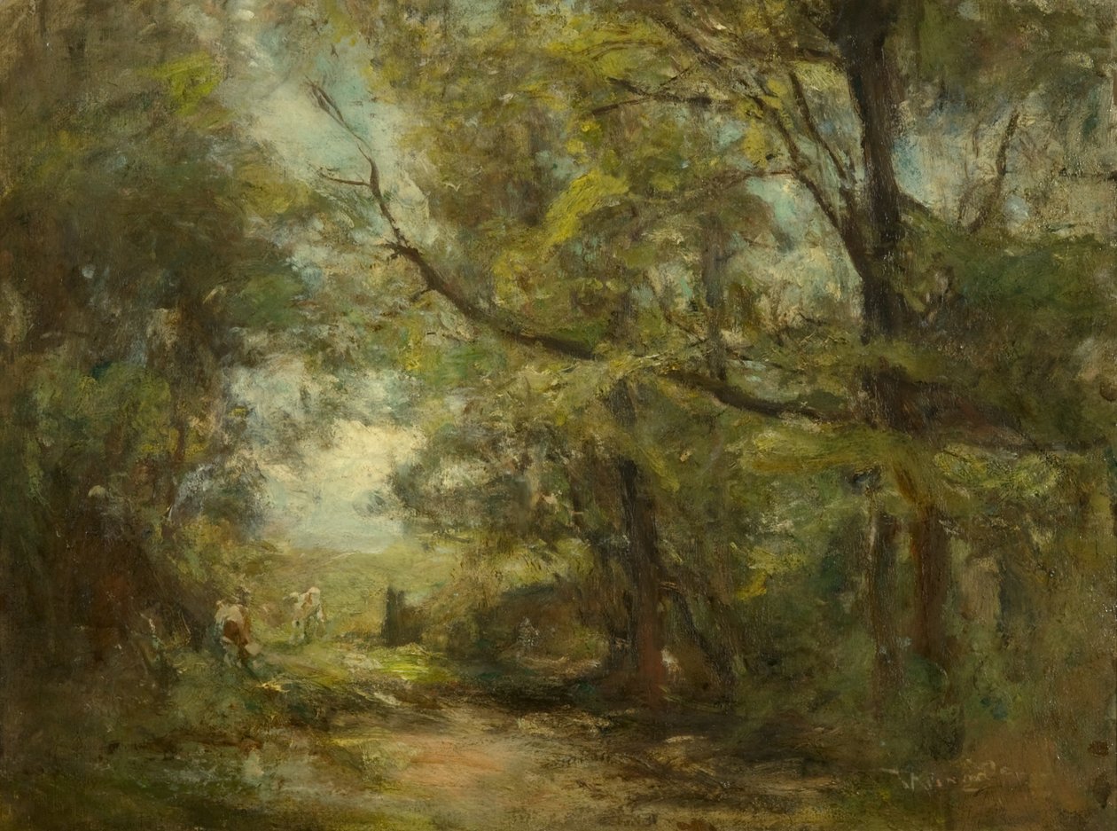 Pejzaż (olej na płótnie) autorstwa James Lawton Wingate