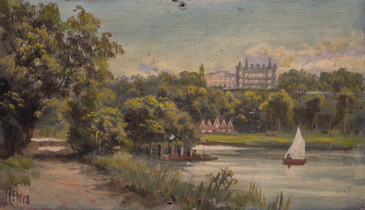 Richmond Hill oraz gwiazda i podwiązka z banku Middlesex autorstwa James Lewis