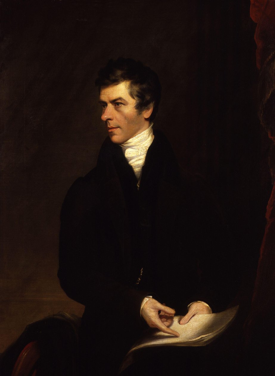 Henry Brougham, 1. baron Brougham i Vaux, autor: James Lonsdale autorstwa James Lonsdale
