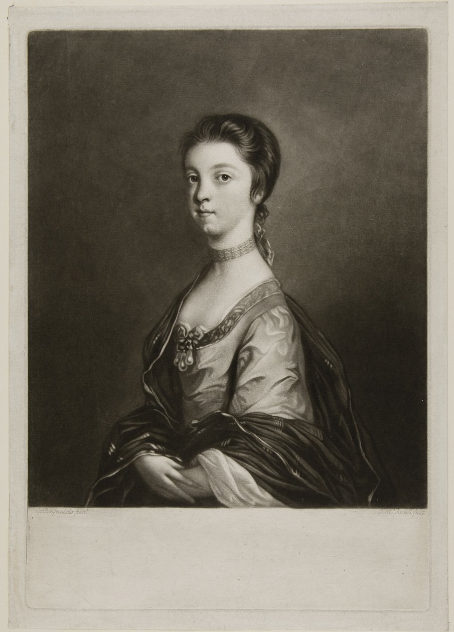 Lady Elżbieta Montagu autorstwa James MacArdell