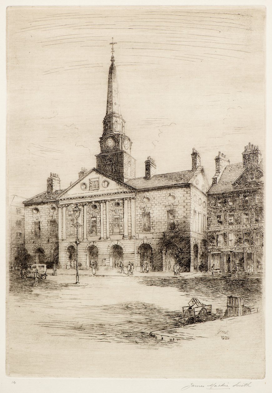 Stary Dom Miejski, Dundee autorstwa James Mackie Smith