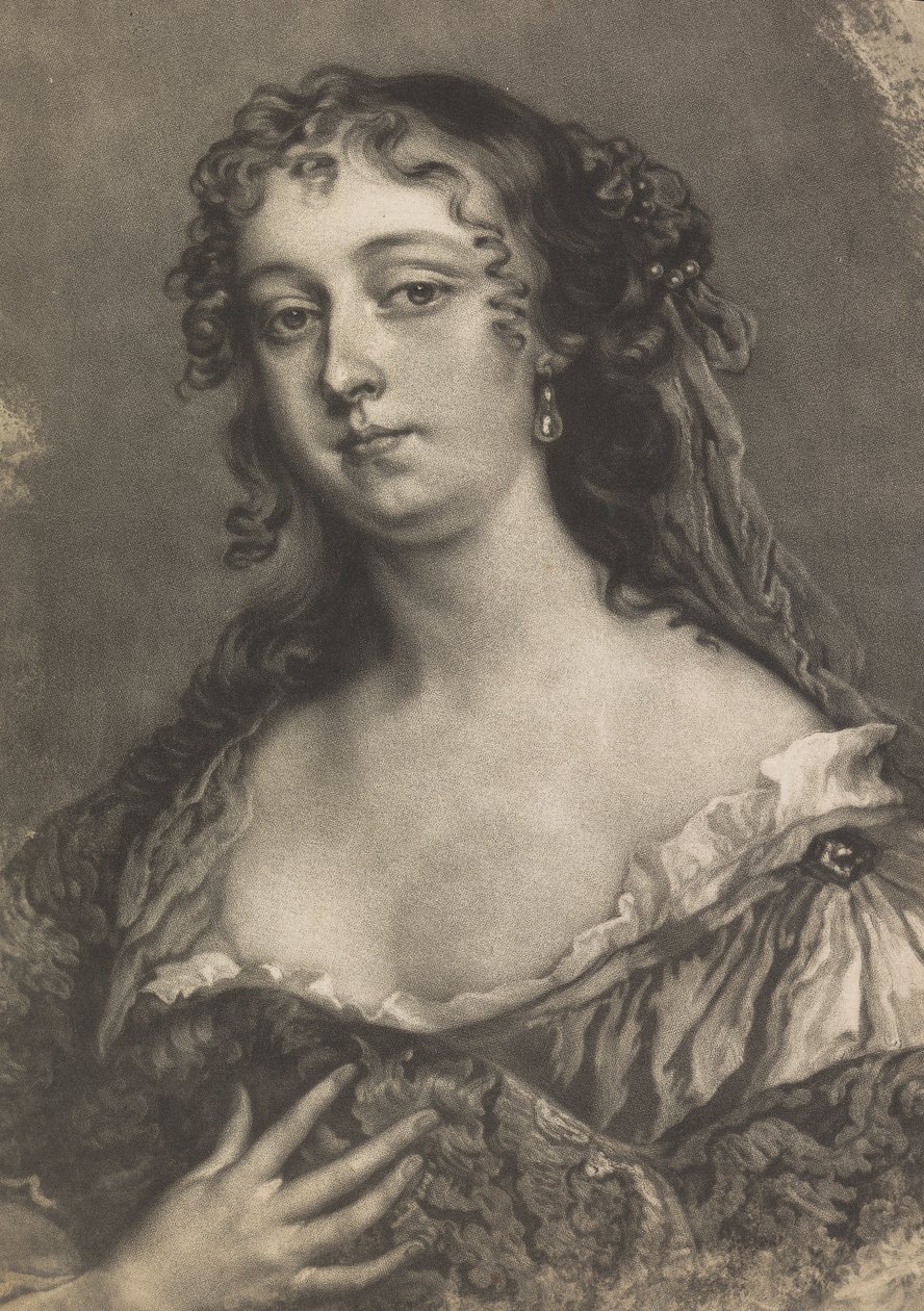 Elżbieta hrabina Gramont autorstwa James McArdell