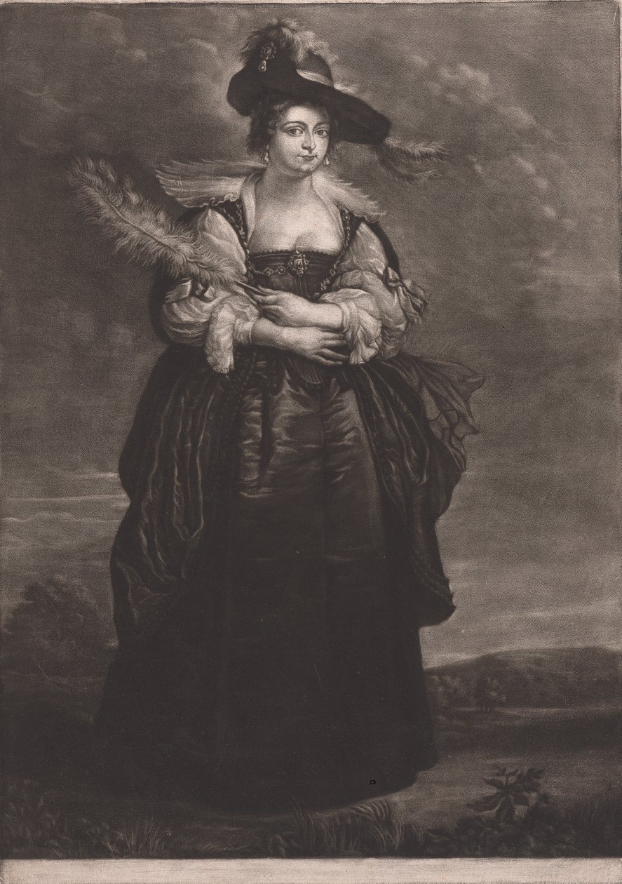 Lady Heleny Forman autorstwa James McArdell
