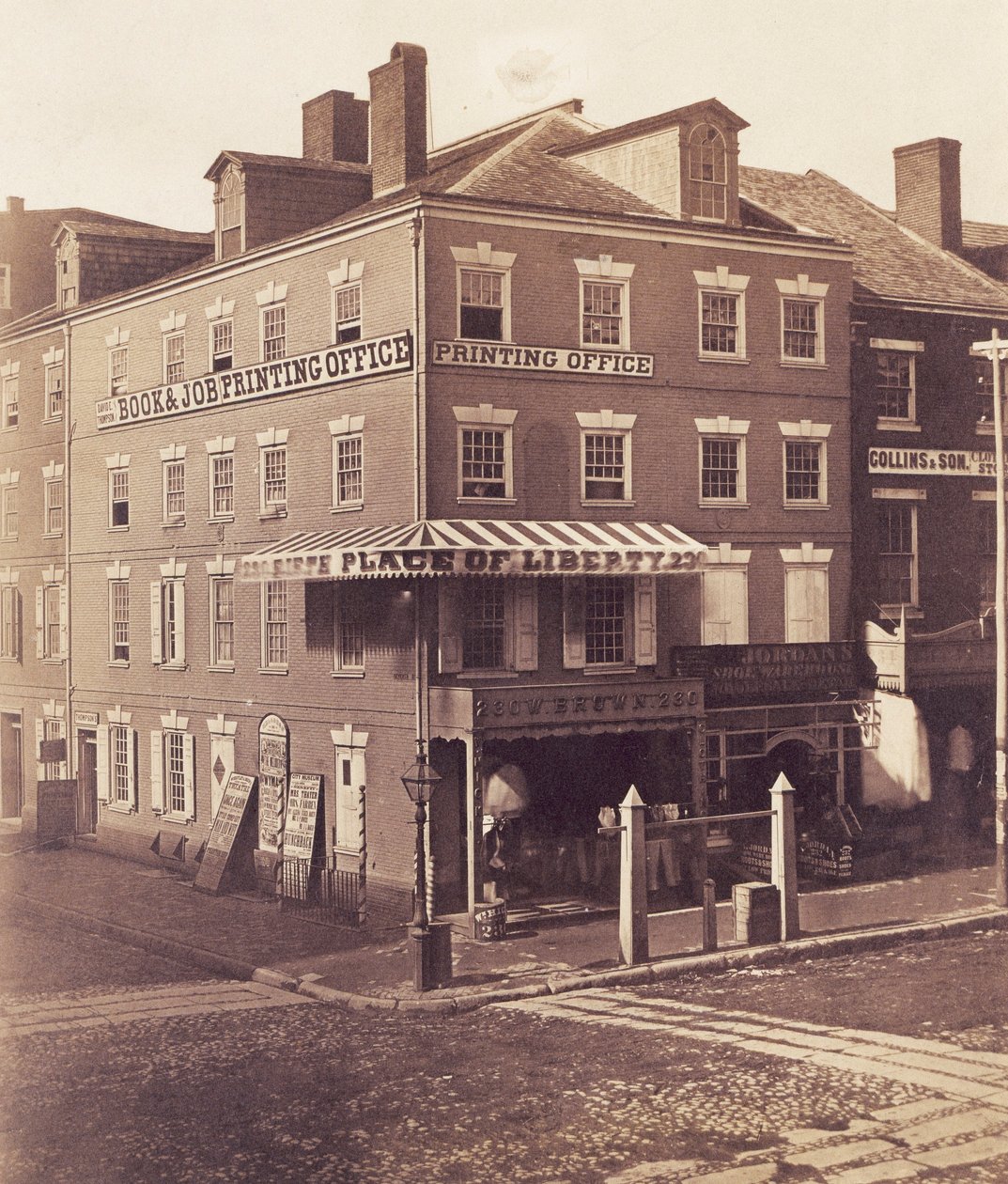 Dom Jeffersona, Filadelfia autorstwa James McClees