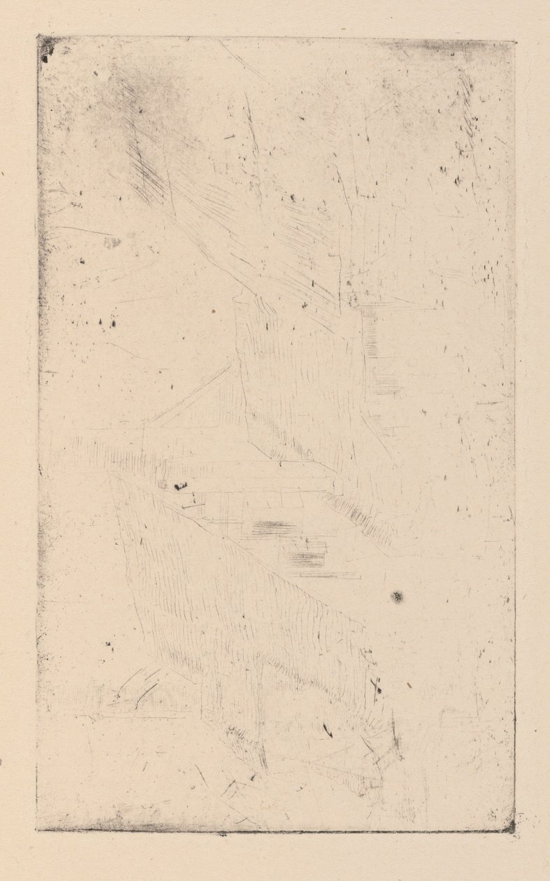 [76] Wrażenia z anulowanych płyt Whistlera - The Muff. autorstwa James Abbott McNeill Whistler
