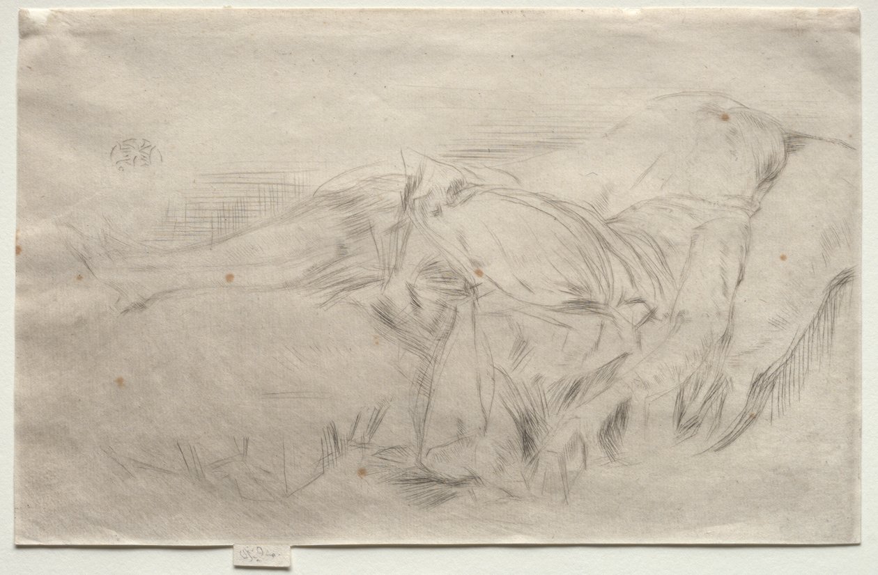 Dziecko na kanapie, nr 2 autorstwa James McNeill Whistler