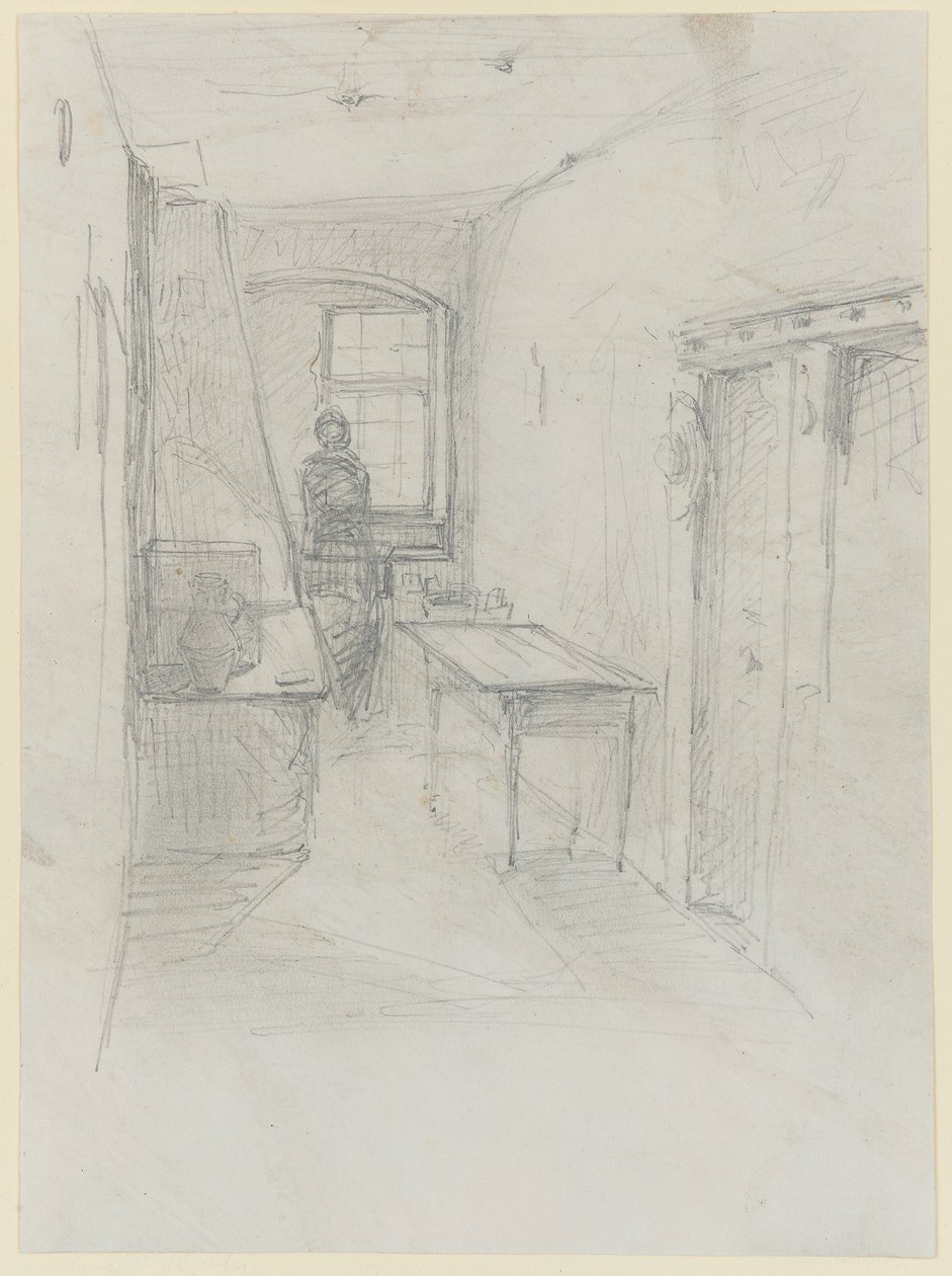 Kuchnia w Lutzelbourg autorstwa James Abbott McNeill Whistler