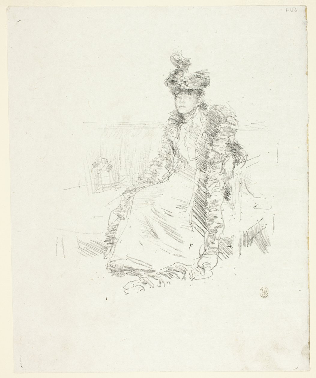 Siedząca Pani autorstwa James Abbott McNeill Whistler