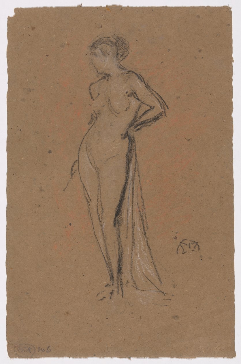Naga postać autorstwa James McNeill Whistler