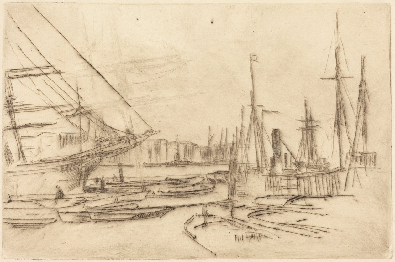 Szkic z Billingsgate autorstwa James McNeill Whistler
