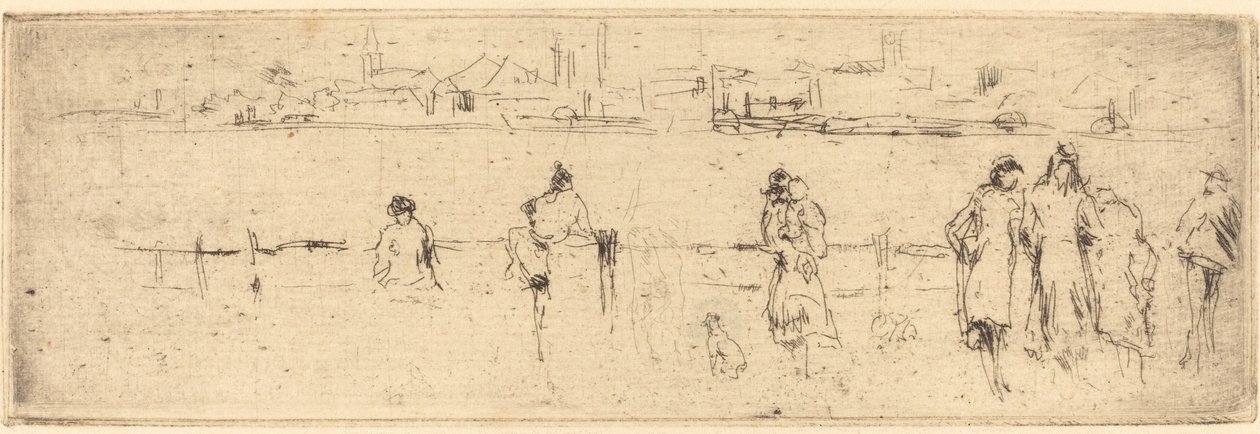 Szkic na nabrzeżu autorstwa James Abbott McNeill Whistler