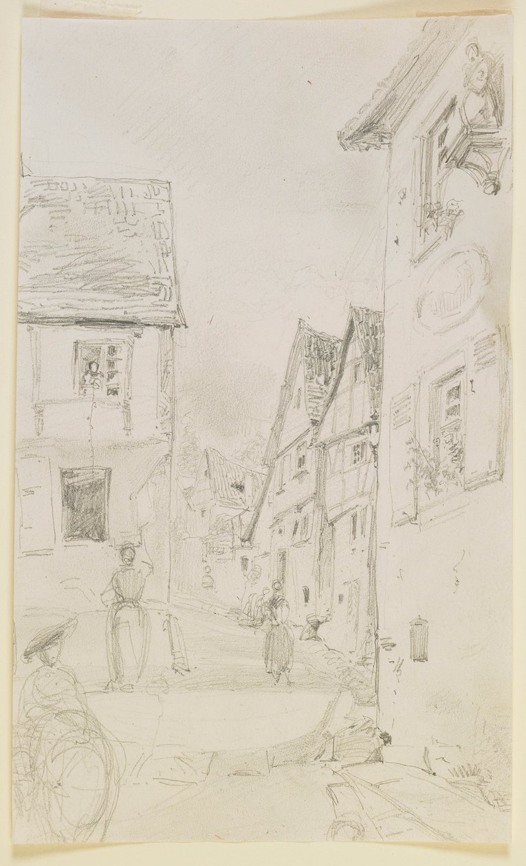 Scena uliczna autorstwa James Abbott McNeill Whistler