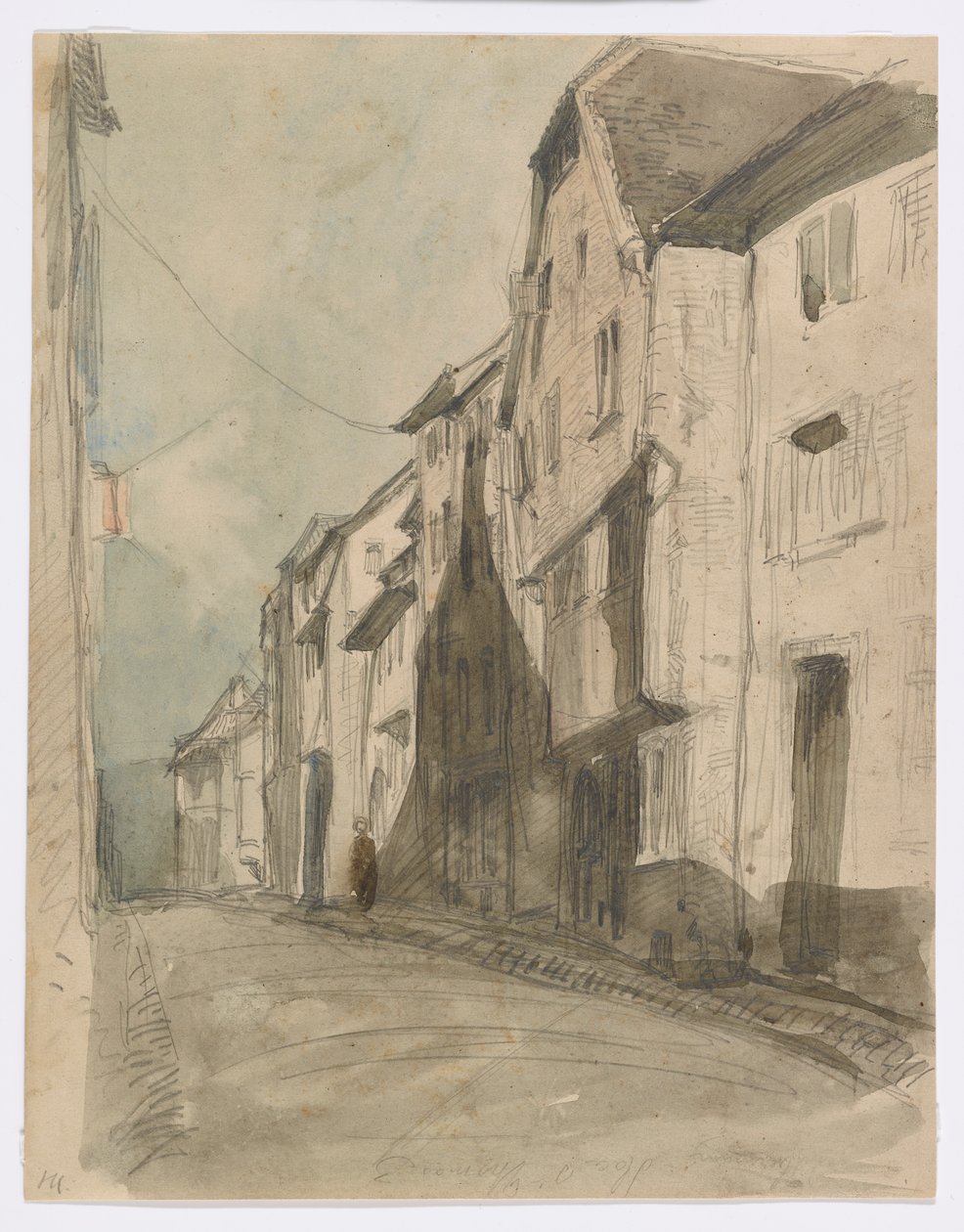 Ulica w Saverne autorstwa James Abbott McNeill Whistler