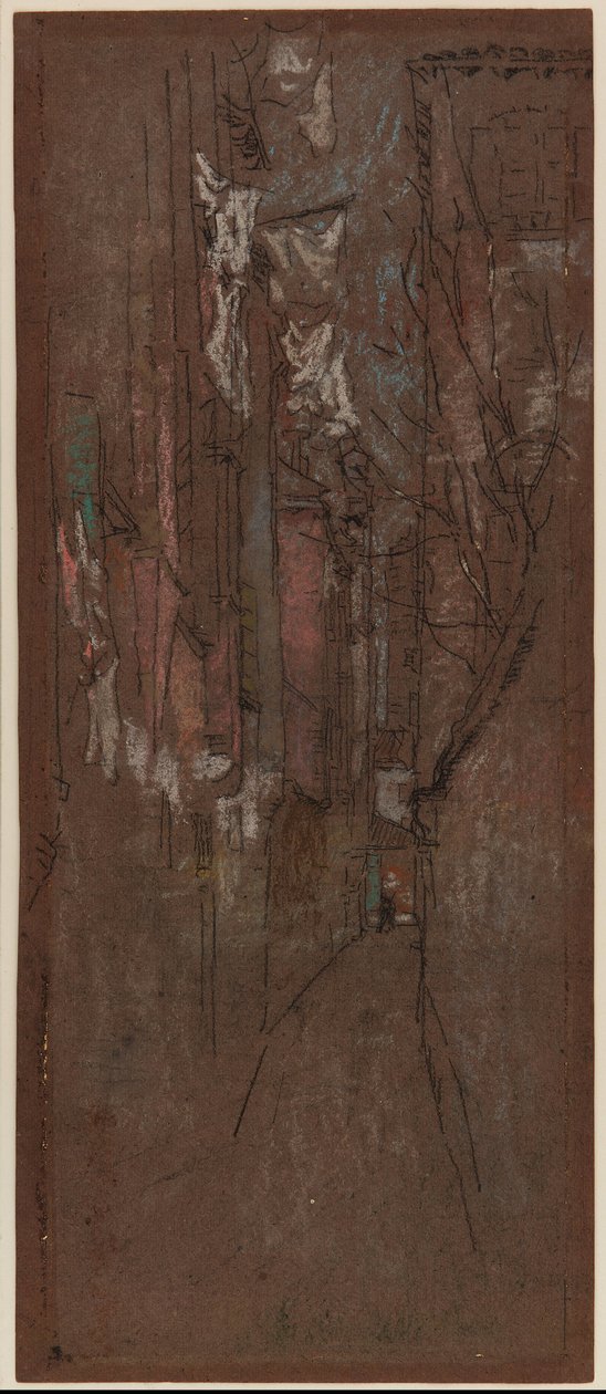 Ulica w Wenecji autorstwa James Abbott McNeill Whistler