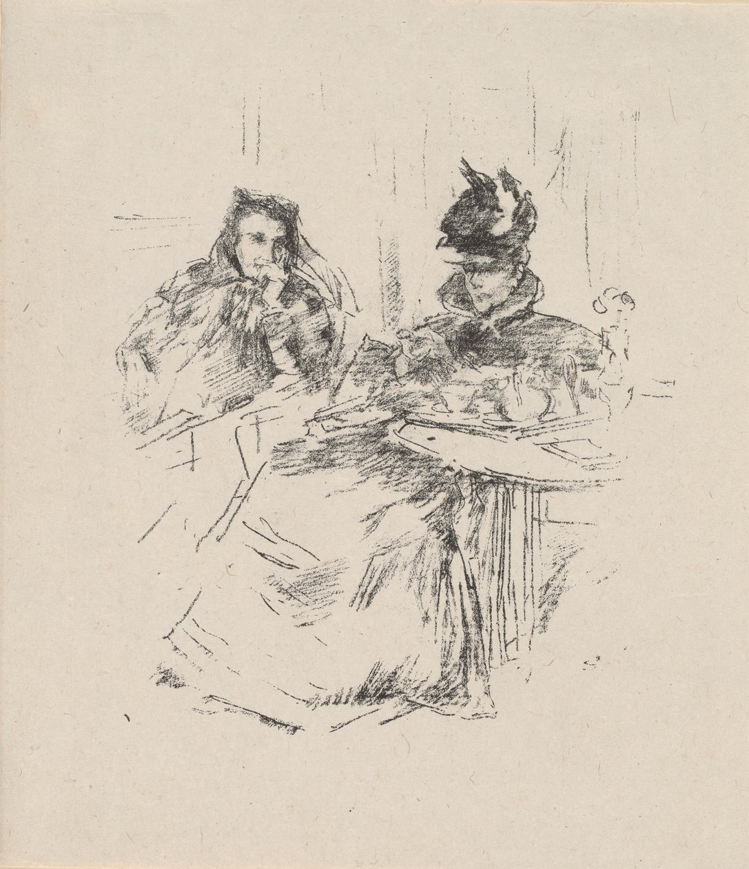 Popołudniowa herbata autorstwa James Abbott McNeill Whistler