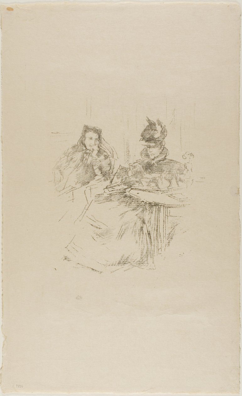 Popołudniowa herbata autorstwa James Abbott McNeill Whistler