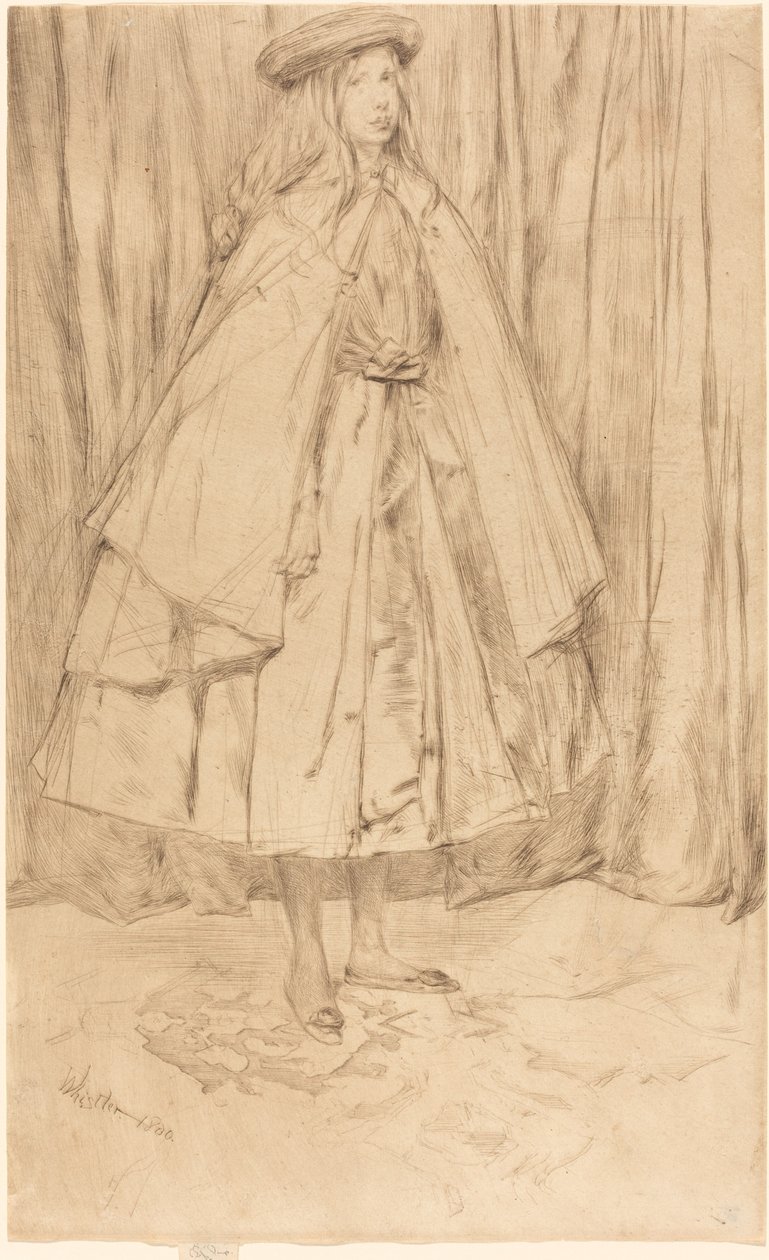 Annie Haden autorstwa James Abbott McNeill Whistler
