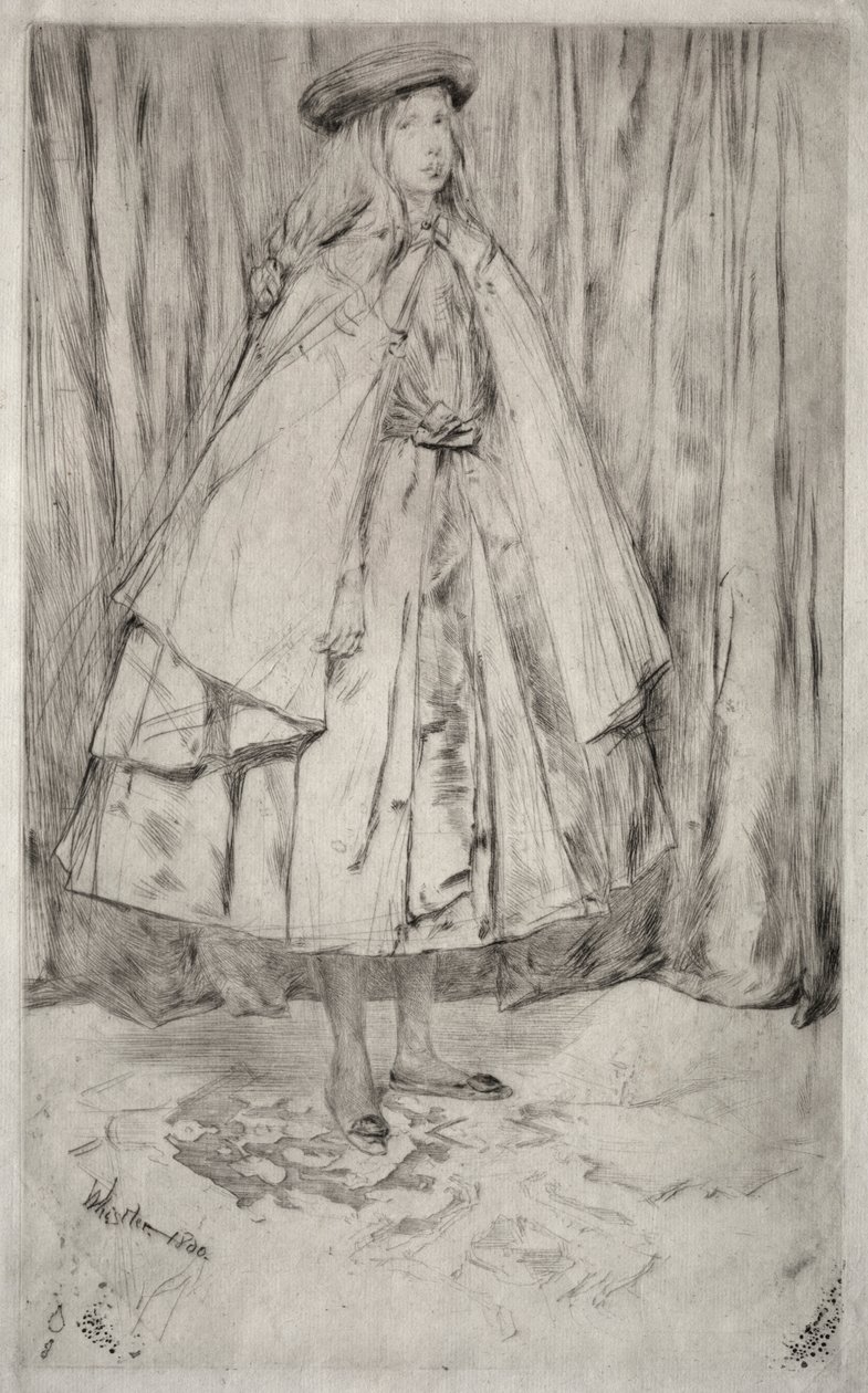Annie Haden autorstwa James Abbott McNeill Whistler