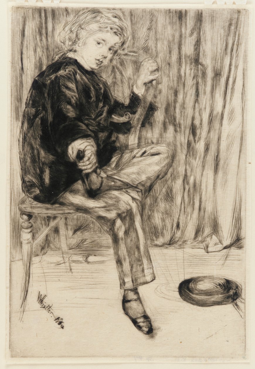 Artur Haden autorstwa James Abbott McNeill Whistler