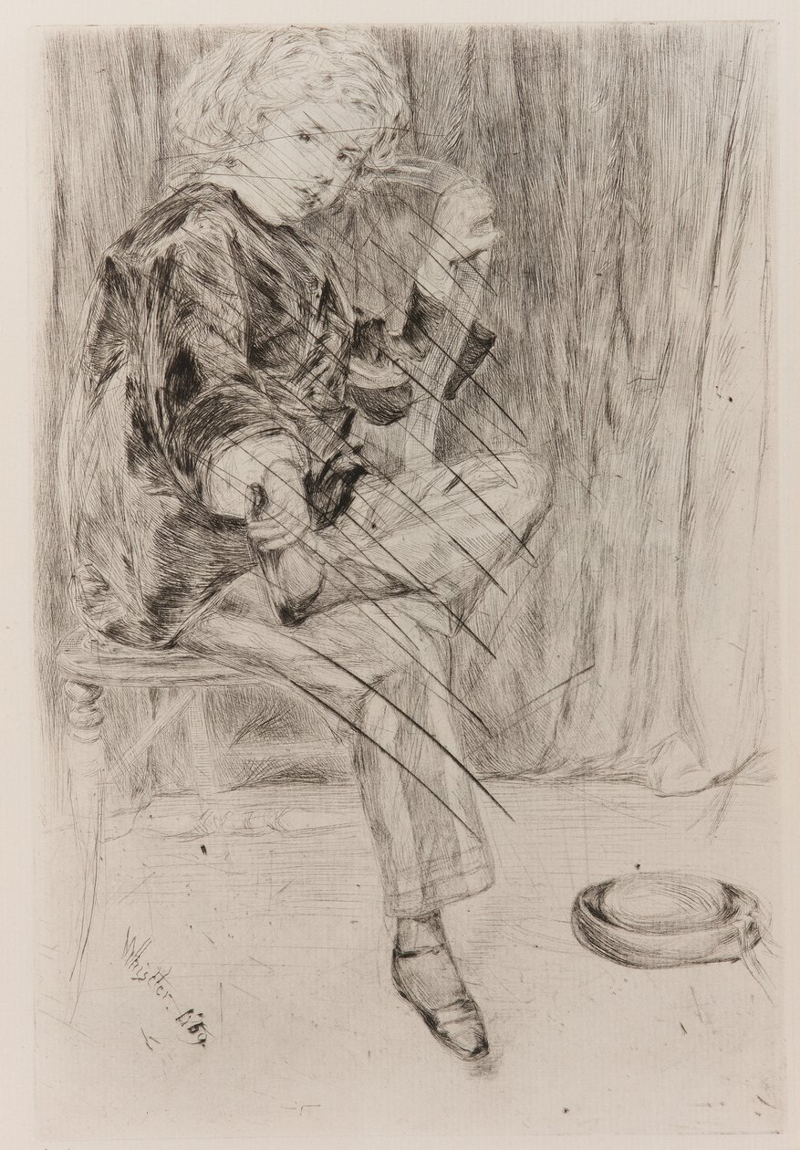 Artur Haden autorstwa James Abbott McNeill Whistler