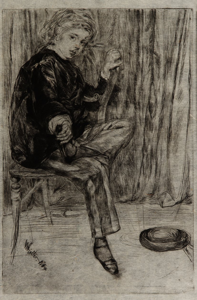 Artur Haden autorstwa James Abbott McNeill Whistler