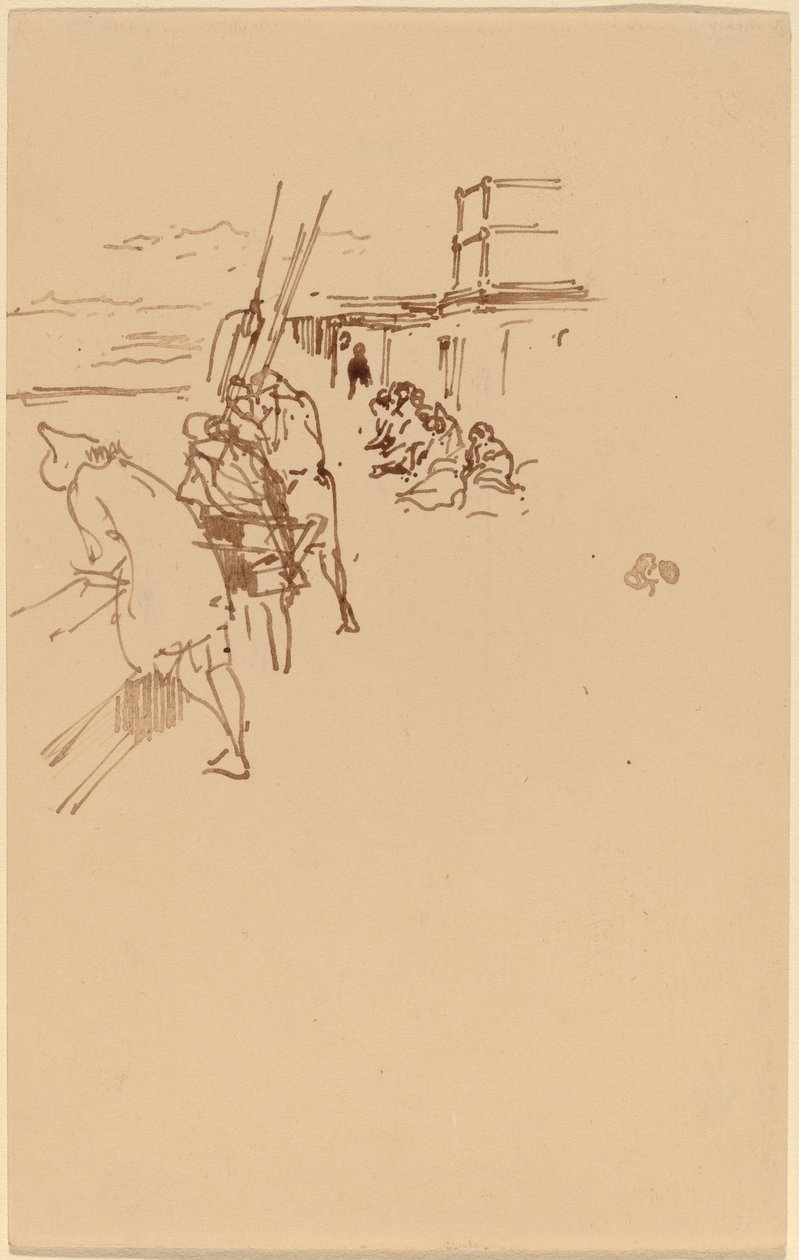 Na morzu autorstwa James Abbott McNeill Whistler