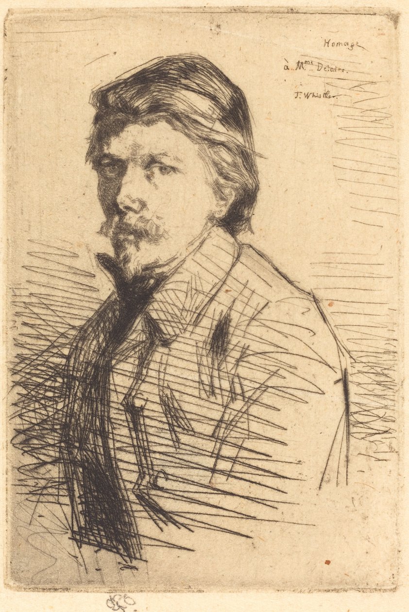 sierpień Delatre autorstwa James Abbott McNeill Whistler