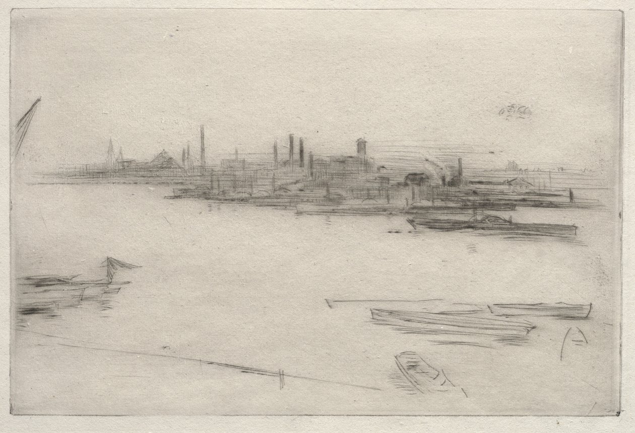 Battersea: Świt autorstwa James McNeill Whistler
