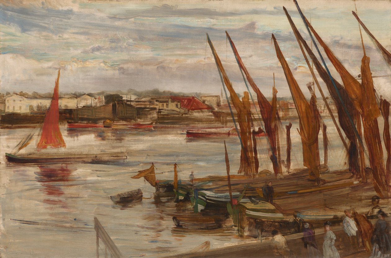 Battersea Reach autorstwa James McNeill Whistler