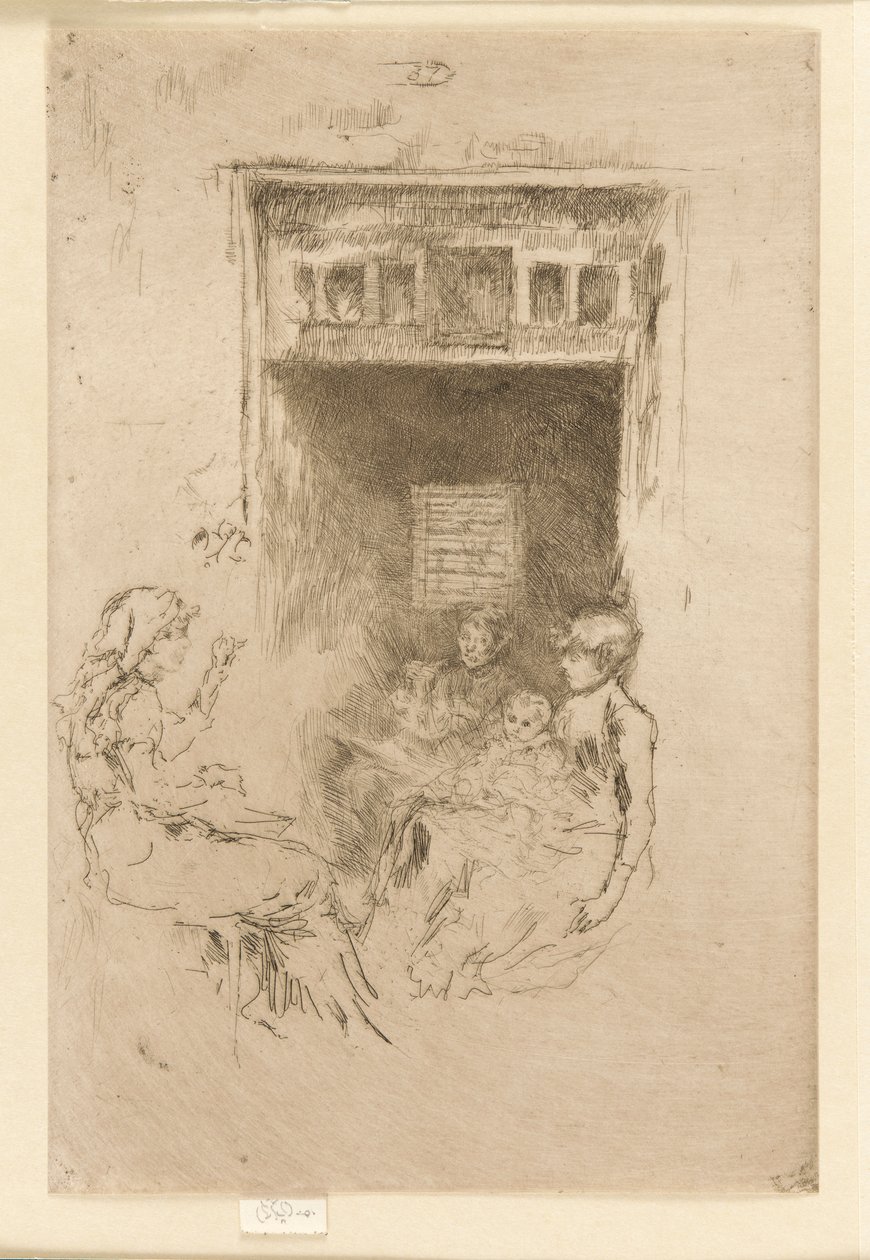 Koraliki policzkowe autorstwa James Abbott McNeill Whistler