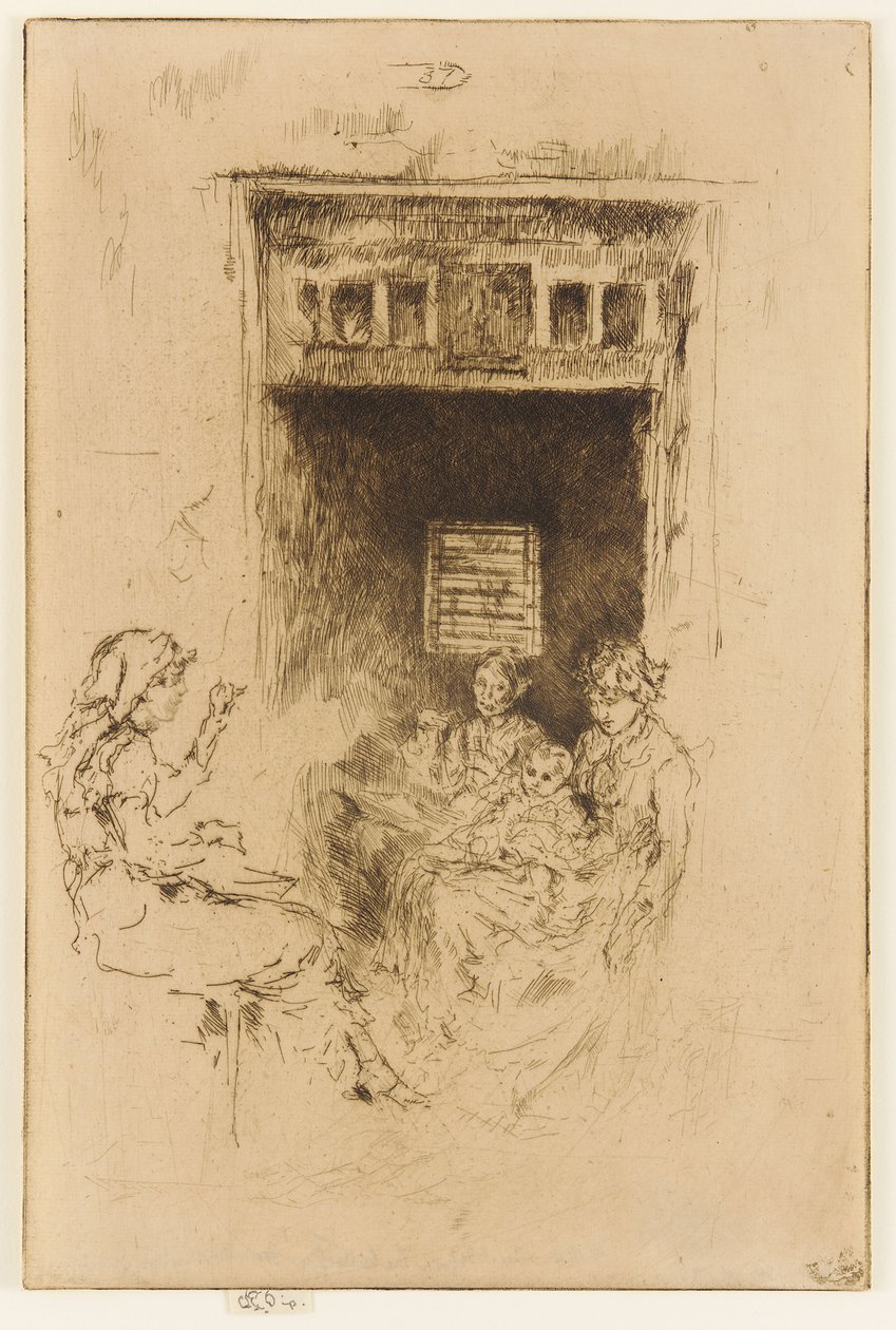 Koraliki policzkowe autorstwa James Abbott McNeill Whistler