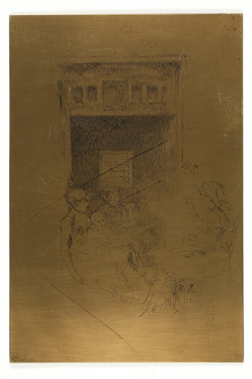 Koraliki policzkowe autorstwa James Abbott McNeill Whistler