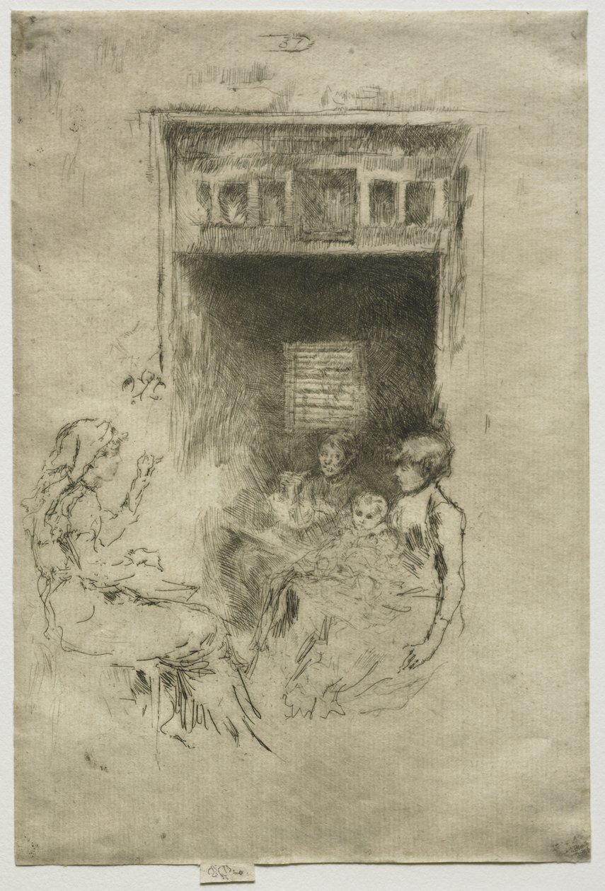 Urządzenia do nawlekania koralików autorstwa James McNeill Whistler