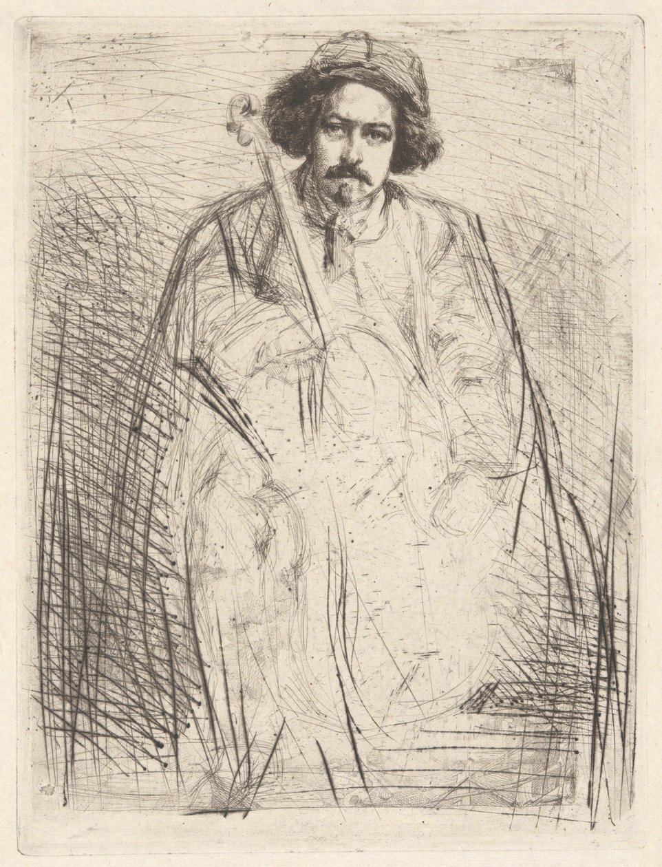 Becquet (Skrzypek), z autorstwa James Abbott McNeill Whistler