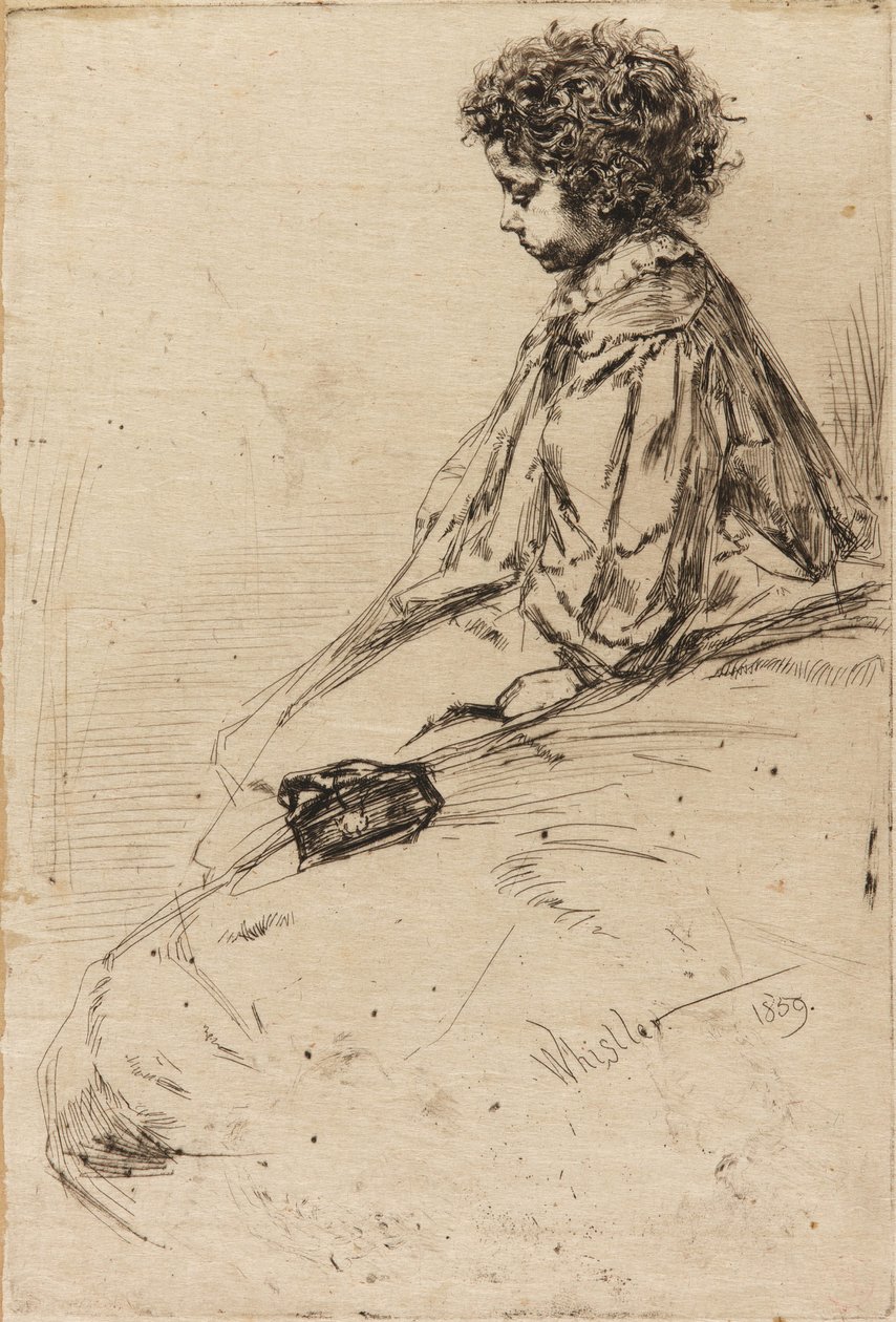 Bibi Lalouette autorstwa James Abbott McNeill Whistler