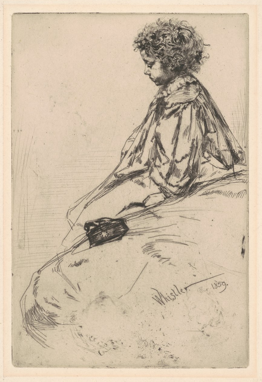 Bibi Lalouette autorstwa James Abbott McNeill Whistler