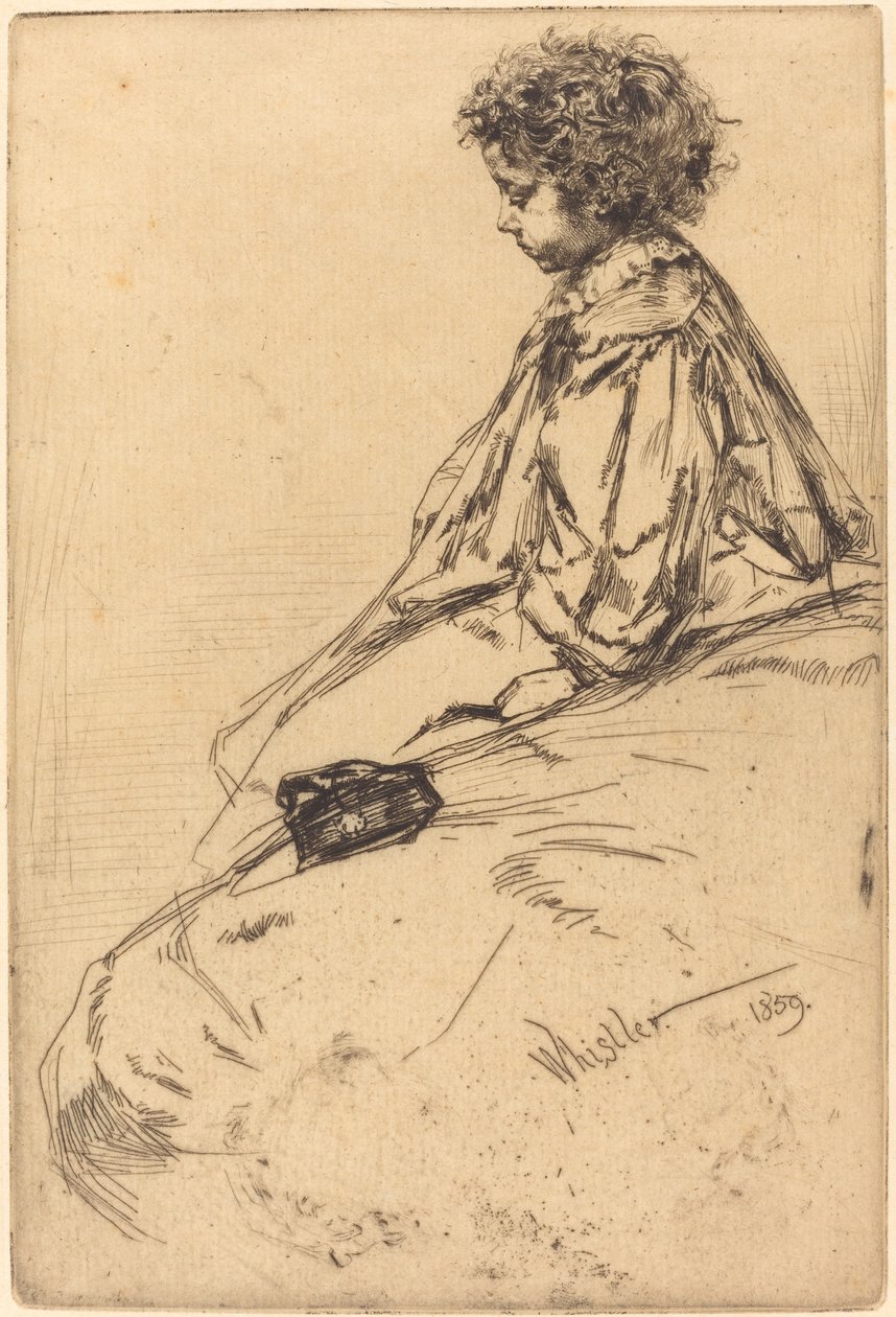 Bibi Lalouette autorstwa James Abbott McNeill Whistler