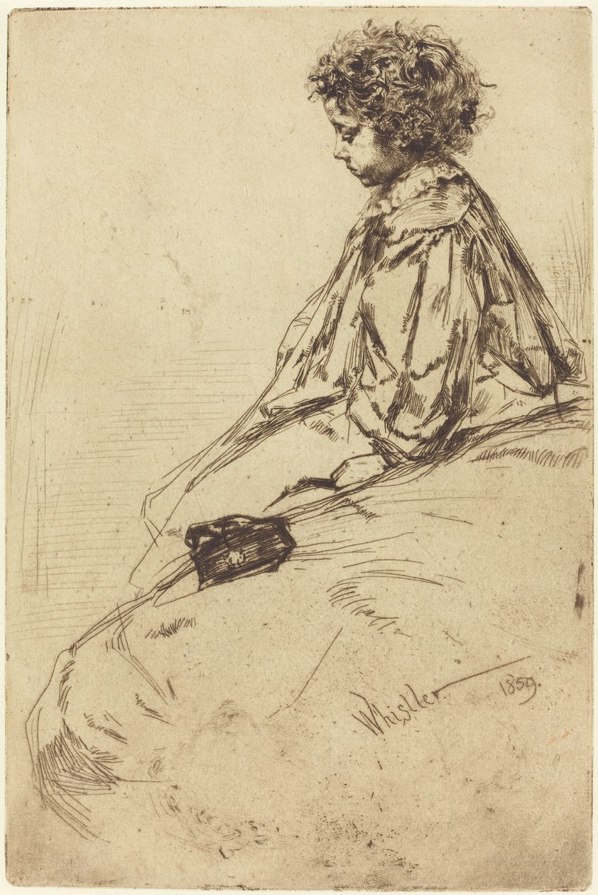 Bibi Lalouette autorstwa James Abbott McNeill Whistler