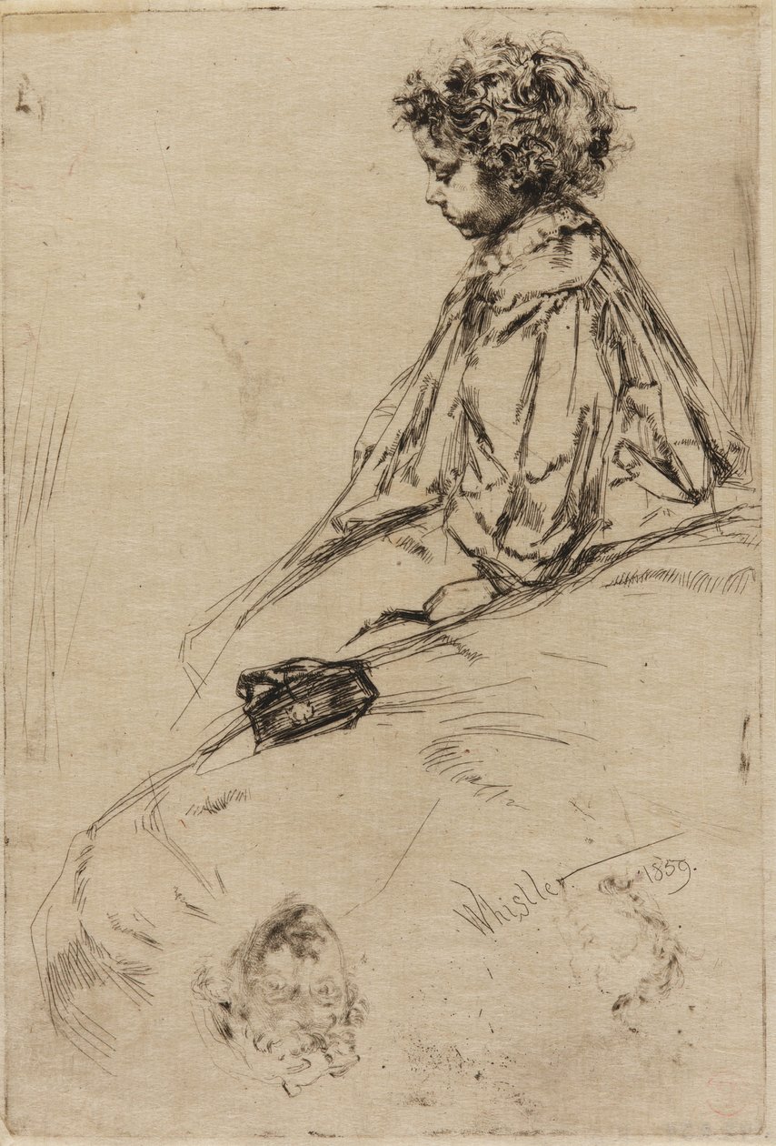 Bibi Lalouette autorstwa James Abbott McNeill Whistler