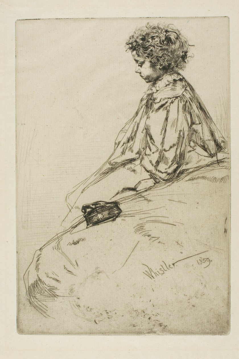 Bibi Lalouette autorstwa James Abbott McNeill Whistler