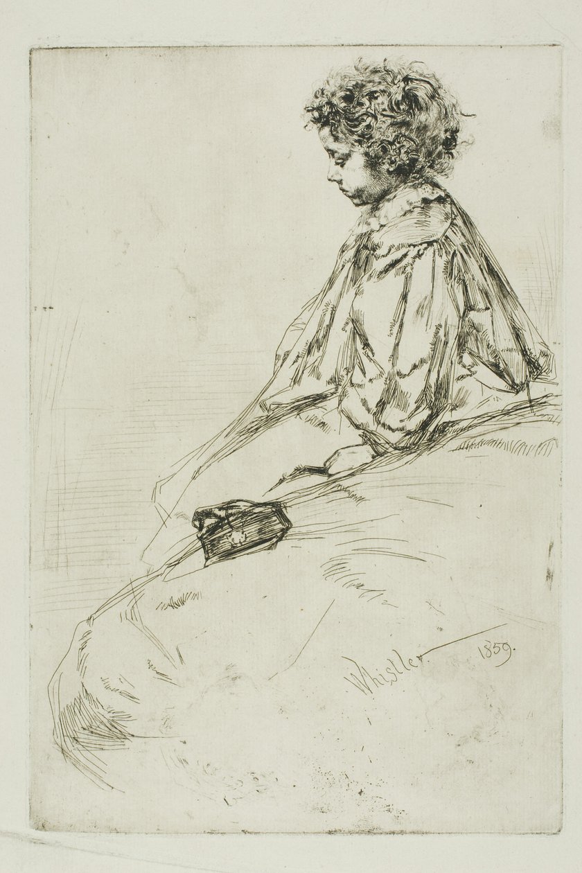 Bibi Lalouette autorstwa James Abbott McNeill Whistler