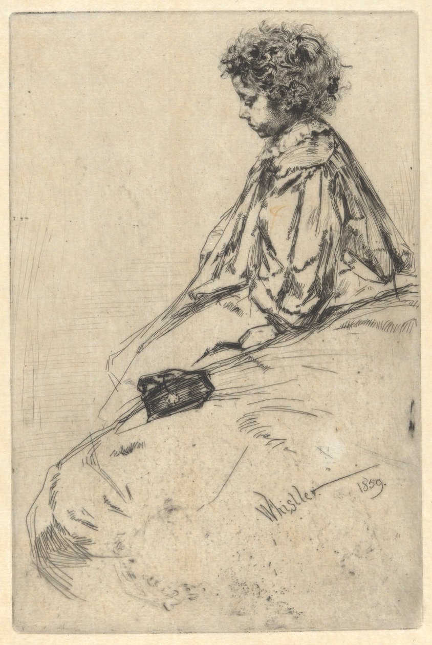 Bibi Lalouette autorstwa James Abbott McNeill Whistler