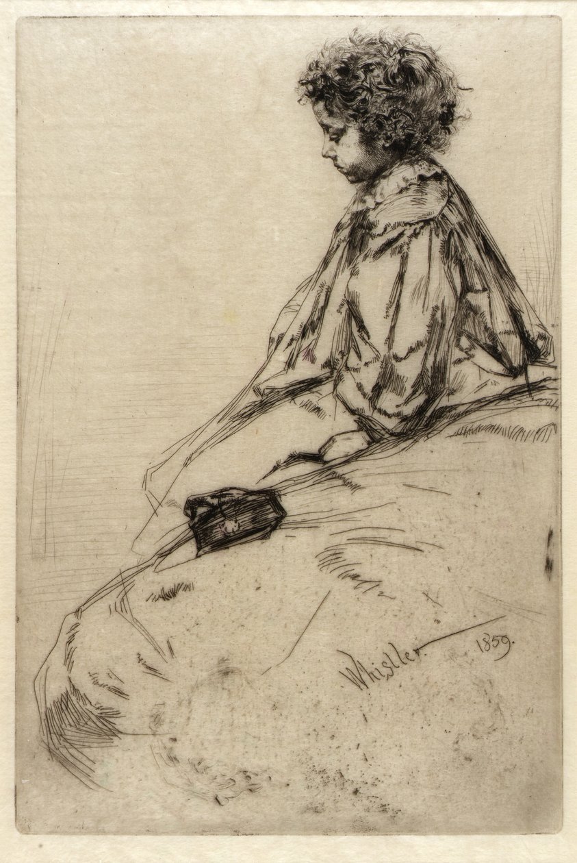 Bibi Lalouette autorstwa James McNeill Whistler